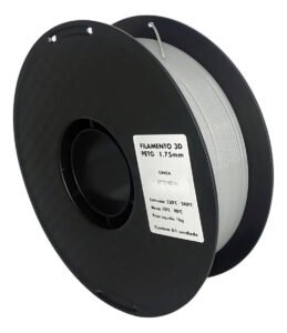 Filamento Petg 3d Masterprint Cores Variadas Colorido Print Cor Cinza