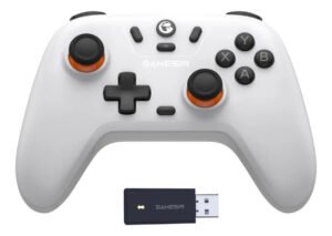 Controle Gamesir T4 Nova Lite Sem Fio Para Pc Switch Android Ios Steam Celular Hall Effect Cor Branco