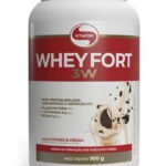 Whey Fort 3w 900g – Vitafor Sabor Cookies And Cream