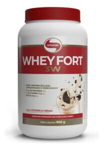 Whey Fort 3w 900g – Vitafor Sabor Cookies And Cream