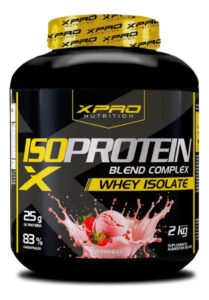 Whey Protein Iso Blend Complex Morango 2kg Zero Açúcar – XPro Nutrition