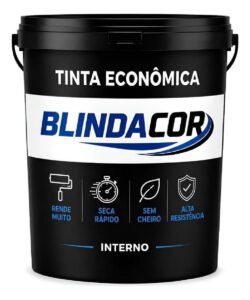 Tinta Parede Acrilica Latex 16kg Econômica Anti Mofo Interno Cinza Cromio Fosco