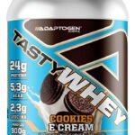 Tasty Whey 3w Gourmet 912g – Adaptogen Sabor Cookies