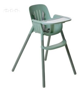Cadeira De Refeiçao Poke Frosty Green Até 15kg- Burigotto