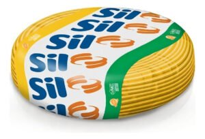 Cabo flexivel SIL Flexível 1x4mm² amarelo x 100m em rolo