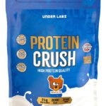 Whey Protein Crush 100% Coq10 Refil 900g Under Labz Sabor Doce de leite