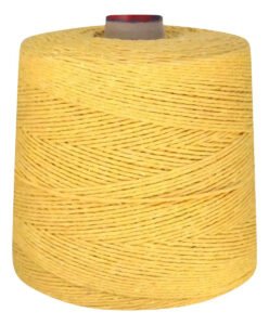 Barbante Eco Brasil Amarelo Forte 6 Fios 1kg 1000m Tricô Crochê
