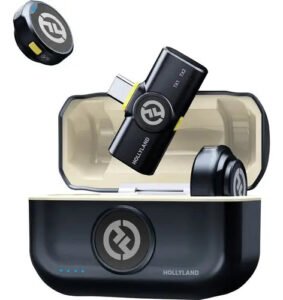 Hollyland Lark M2 Microfone S/ Fio P/ iPhone 15/16/17 E Android USB-C