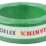 Fio 4mm Cabo Flexível Rolo de 100 metros Verde Screen Vision