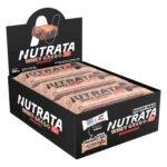 Nutrata Grego Barra De Proteina Sabores Deliciosa Cx 12x 55g Sabor Brigadeiro