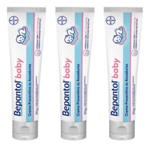 Kit 3 Pomadas Bepantol Baby Assaduras 30g