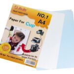 Papel Sublimático A4 100g 500 Folhas Fundo Azul Claro Jojo Paper