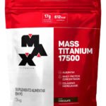 Hipercalórico Mass Titanium 17500 3kg – Max Titanium Sabor Chocolate