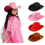 Chapéu Country RIZENT Preto para Rodeio e Sertanejo