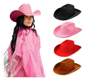 Chapéu Country RIZENT Preto para Rodeio e Sertanejo