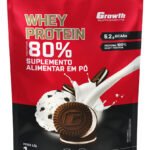 Whey Protein Concentrado 1kg Growth Supplements – Cookies and Cream