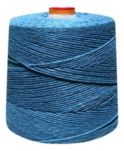 Linha De Crochê Colorida Eco Brasil 6 Fios 1 Kg Barbante Cor Azul-petróleo