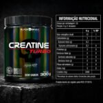 Suplemento em Pó Black Skull Creatine Turbo sem sabor 300g