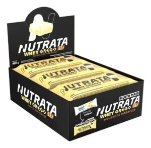 Barra Nutrata Grego Proteina Sabores Deliciosa Cx 12x 40g Sabor Mousse De Maracujá