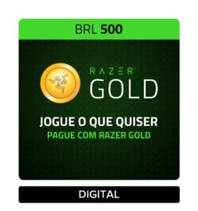 Razer Gold Digital R$ 500 (Digital)