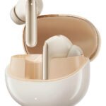 Fone De Ouvido Qcy Ht08 Melobuds Pro Anc Conexão Multiponto Cor Dourado