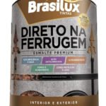 Tinta Esmalte Anti Ferrugem Brasilux Verde Folha 900ml Metais/Madeira