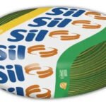 Cabo Flexível Pocket 750v 6mm Rolo 25m Cores Variadas Sil Cor Da Cobertura Verde