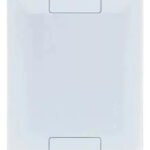 Ml Kit 5 Placa 4×2 Cega Aria Branca Tramontina Cor Branco