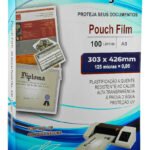 Plástico para Plastificação A3 303×426 Mares Polaseal 125 Micras 100un