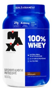 Whey Concentrado 100% Whey Protein Concentrado 900g Chocolate