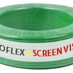 Fio 6mm Cabo Flexível Rolo Com 50 metros Elétrico 750v Cor Verde Marca Screen Vision