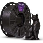 Filamento 3d Pla 1kg impressão 3d Premium 1.75mm Voolt3d cor preto