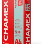 Papel Sulfite para Organização Verde Chamex A4 75g 210x297mm – Pacote 500 Folhas Premium