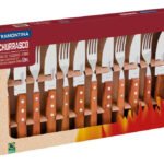 Conjunto De Talheres Tramontina Churrasco 12 Peças Natural