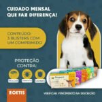 Simparic 10mg C/ 3 Comprimidos para Cães 2,6kg a 5kg Proteção Completa Antipulgas e Carrapatos