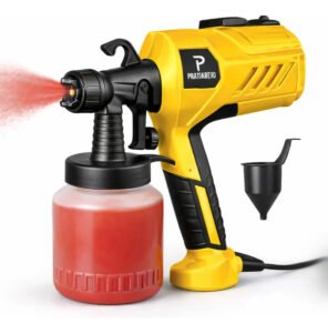 Pistola De Pintura 400w Profissional Elétrica Pulverizadora 800ml Regulações De Spray Prevenção De Refluxo Para Projetos De Renovação Doméstica 110v Marca Colpaq