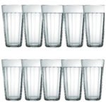 Copo Americano 450ml Nadir Vidro Transparente Kit 10 Long Drink