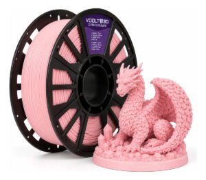 Filamento Pla Rosa Bebê Velvet 1kg Imprimr Peças Voolt3d