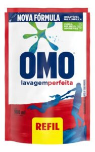 Sabão Líquido Omo Lavagem Perfeita 900ml Refil Econômico