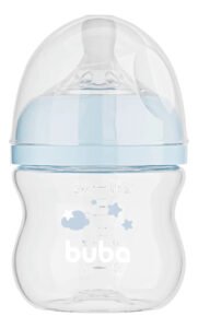 Mamadeira Easy Flow Nuvem 120ml Anticólica Azul Buba