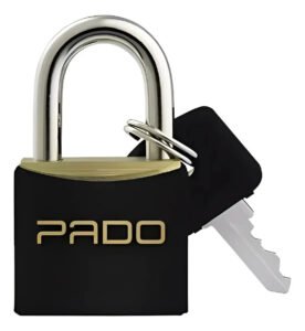 Cadeado Pado Color 20mm – A Cor Preto