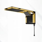 Chuveiro Lorenzetti Acqua Ultra Duo Preto Com Gold (dourado) Cor Dourado Brilho Potência 7.8 kW