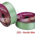 Fita De Cetim Nº 9 50 Metros X 38mm Progresso Cor 232 – Verde Menta