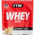Whey Protein Ultra Refil 900g Sabor Baunilha – FTW
