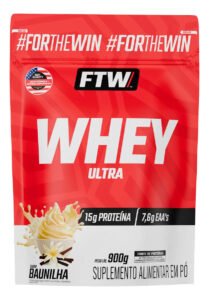 Whey Protein Ultra Refil 900g Sabor Baunilha – FTW