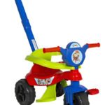 Triciclo Infantil Passeio Empurrador Kendy Velotrol Motoca Vermelho