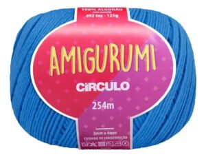Fio Amigurumi Circulo – 254 M – 125 G- Crochê Cor 2500-acqua