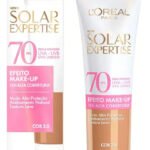 Protetor Solar Facial com Cor FPS 70 Alta Cobertura – L’Oréal Paris Solar Expertise Efeito Make Up – Cor 3.0 30g
