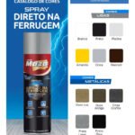 Spray Esmalte Maza Direto Na Ferrugem 400ml