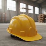 Kit 5 Capacete De Proteção Epi Segurança Obra C/ Carneira Cor Amarelo